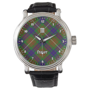 Clan Fraser Jagd Tartan Watch Armbanduhr