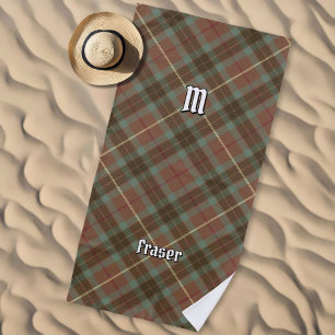 Clan Fraser Jagd Wetter Tartan Beach Handtuch
