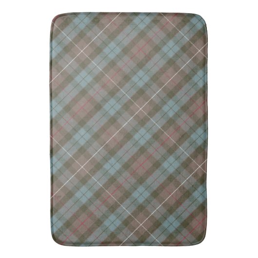 Clan Fraser JagdTartan verwittert - gedreht Badematte (Vorderseite Vertikal)