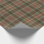Clan Fraser Junting Tartan Geschenkpapier (Ecke)