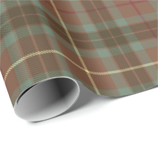 Clan Fraser Junting Tartan Geschenkpapier