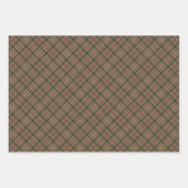 Clan Fraser Junting Tartan Geschenkpapier Set (Vorderseite 3)