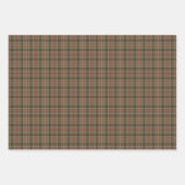 Clan Fraser Junting Tartan Geschenkpapier Set (Vorderseite)