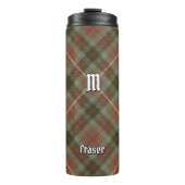 Clan Fraser Junting Tartan Thermosbecher (Vorderseite)