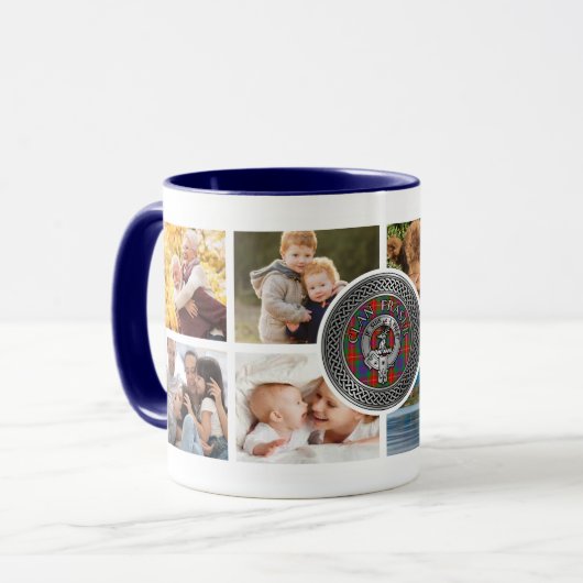 Clan Fraser Personalisierte Tasse (Vorderseite Links)