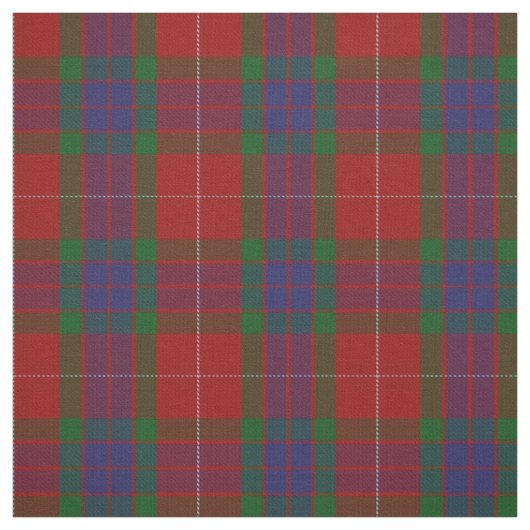 Clan Fraser schottischer Tartan-kariertes Gewebe Stoff (Muster)