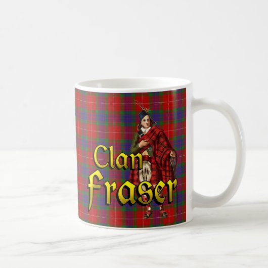 Clan Fraser Scottish Dream Kaffeetasse (Rechts)