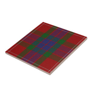 Clan Fraser Scottish Expressions Tartan Fliese