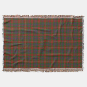 Clan Fraser Scottish Highland Tartan Decke
