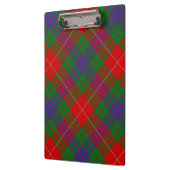 Clan Fraser Tartan Clipboard Klemmbrett (Links)