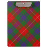 Clan Fraser Tartan Clipboard Klemmbrett (Vorderseite)