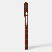 Clan Fraser Tartan Dark Red and Blue Kariert Case-Mate iPhone Hülle (Rückseite / Links)