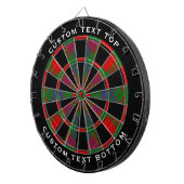 Clan Fraser Tartan Dart Board Dartscheibe (Vorderseite rechts)
