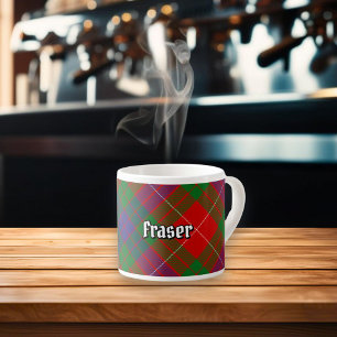 Clan Fraser Tartan Espresso Cup Espressotasse