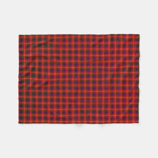 Clan Fraser Tartan Fleecedecke (Vorderseite (Horizontal))