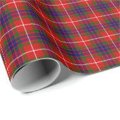 Clan Fraser Tartan Geschenkpapier (Rolleneckpunkt)