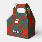 Clan Fraser Tartan Gevor Box Geschenkschachtel (Rückseite)