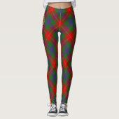 Clan Fraser Tartan Leggings (Vorderseite)