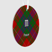 Clan Fraser Tartan Ornament (Vorderseite)