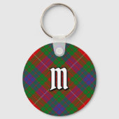 Clan Fraser Tartan Schlüsselanhänger (Vorderseite)