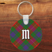 Clan Fraser Tartan Schlüsselanhänger (Vorderseite)