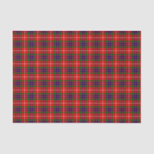 Clan Fraser Tartan Seidenpapier (Vorderseite)