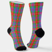 Clan Fraser Tartan Socken (Gewinkelt)