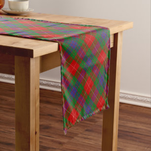 Clan Fraser Tartan Table Runner Großer Tischläufer