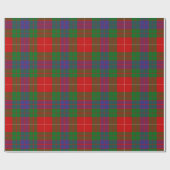 Clan Fraser Tartan Wrapping Paper Geschenkpapier (Flach)