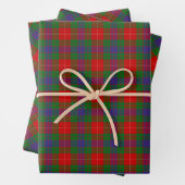 Clan Fraser Tartan Wrapping Paper Sheets Geschenkpapier Set (Beispiel)