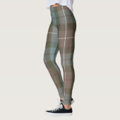 Clan Fraser übergroßes Tartan-Muster Leggings (Links)
