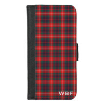 Clan Fraser von Lovat Modern Tartan Monogram