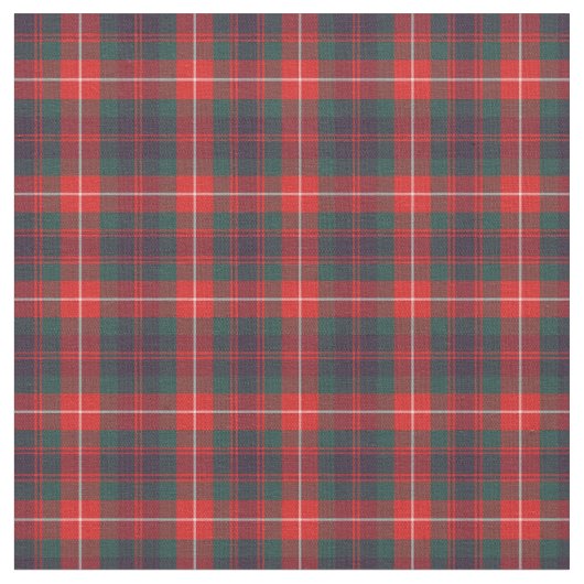 Clan Fraser von Lovat Modern Tartan Stoff (Nahaufnahme)
