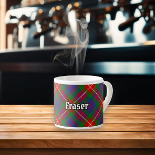 Clan Fraser von Lovat Tartan Espressotasse