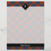 Clan Fraser von Lovat Tartan Flyer (Hinten)