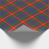 Clan Fraser von Lovat Tartan Geschenkpapier (Ecke)