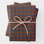 Clan Fraser von Lovat Tartan Geschenkpapier Set (Beispiel)