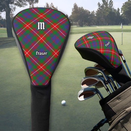 Clan Fraser von Lovat Tartan Golf Headcover