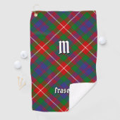 Clan Fraser von Lovat Tartan Golfhandtuch (Insitu)