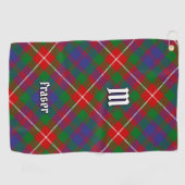 Clan Fraser von Lovat Tartan Golfhandtuch (Horizontal)