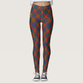 Clan Fraser von Lovat Tartan Leggings (Vorderseite)