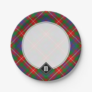 Clan Fraser von Lovat Tartan Paper Tellers Pappteller