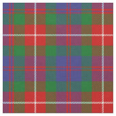 Clan Fraser von Lovat Tartan Stoff (Nahaufnahme)