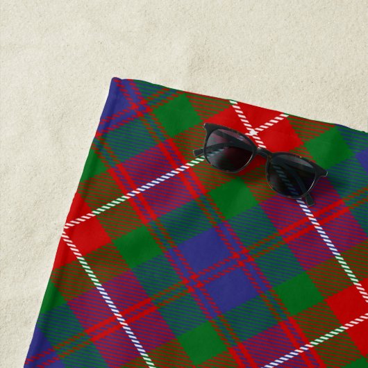 Clan Fraser von Lovat Tartan Strandtuch (Beispiel)