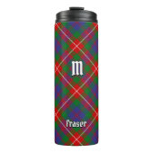 Clan Fraser von Lovat Tartan Thermotumbler Thermosbecher (Vorderseite)