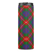 Clan Fraser von Lovat Tartan Thermotumbler Thermosbecher (Rückseite)