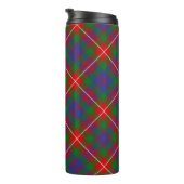 Clan Fraser von Lovat Tartan Thermotumbler Thermosbecher (Nach rechts gedreht)