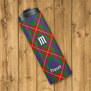 Clan Fraser von Lovat Tartan Thermotumbler Thermosbecher