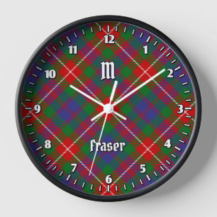 Clan Fraser von Lovat Tartan Uhr