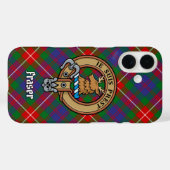 Clan Fraser von Lovat Wappen iPhone Case (Rückseite (Horizontal))